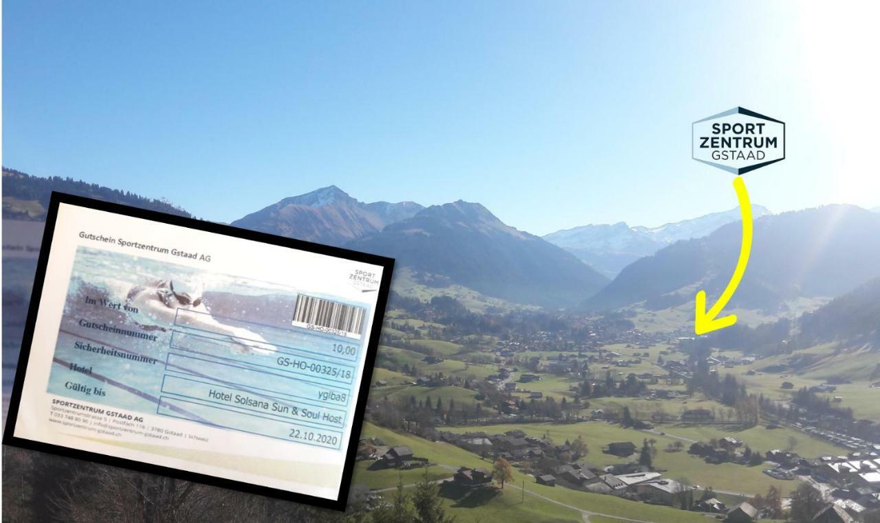 Budget Rooms Gstaad Schonried Bagian luar foto